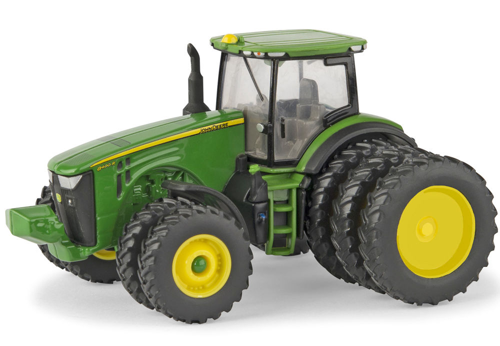 John Deere 8400r Tractor With Rear Triples And Front Duals 