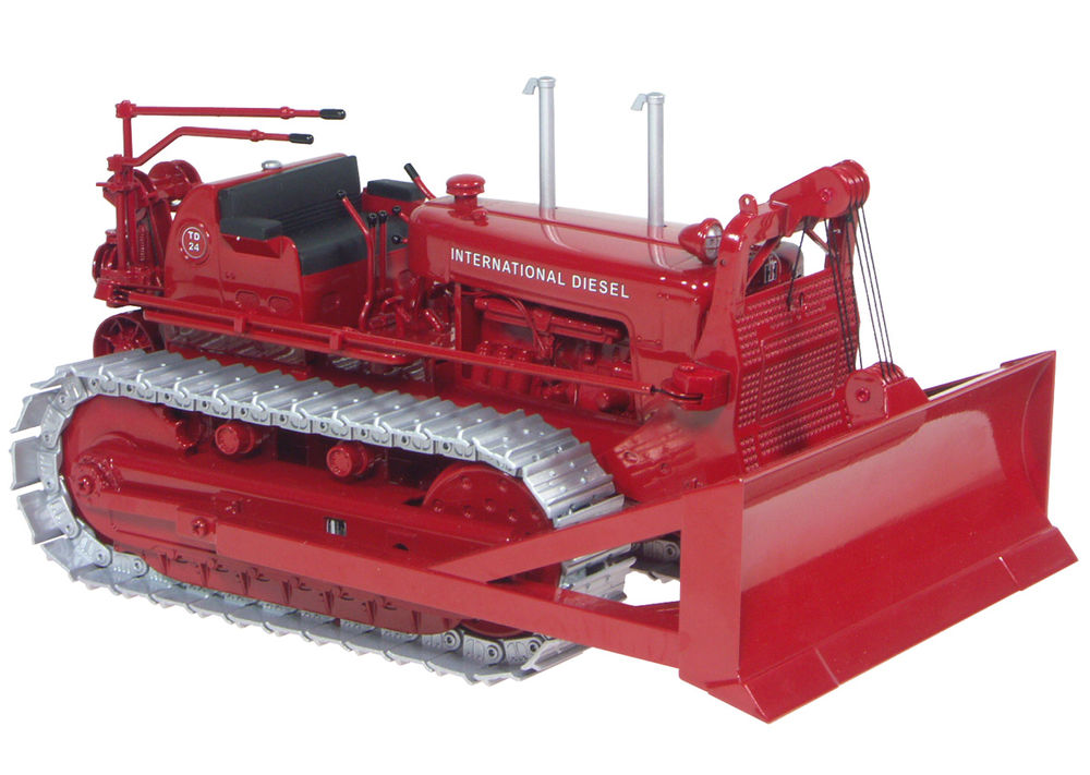 IH TD-24 DOZER With CABLE BLADE (metal Tracks) | Collector Models