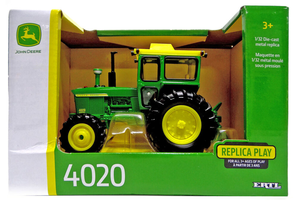 John Deere 4020 Mfwd Tractor With Cab Collector Models